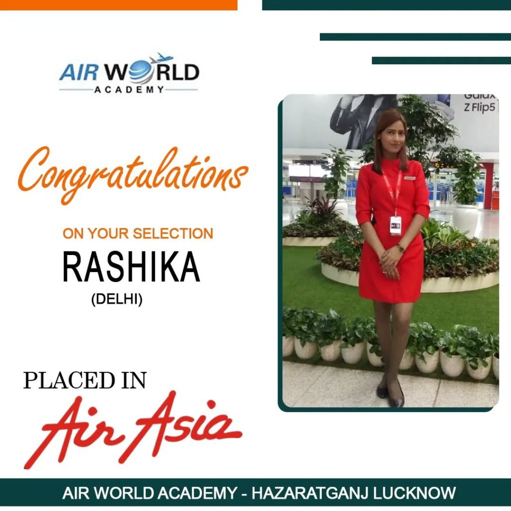 Airworld academy placement for air hostess and cabin crew